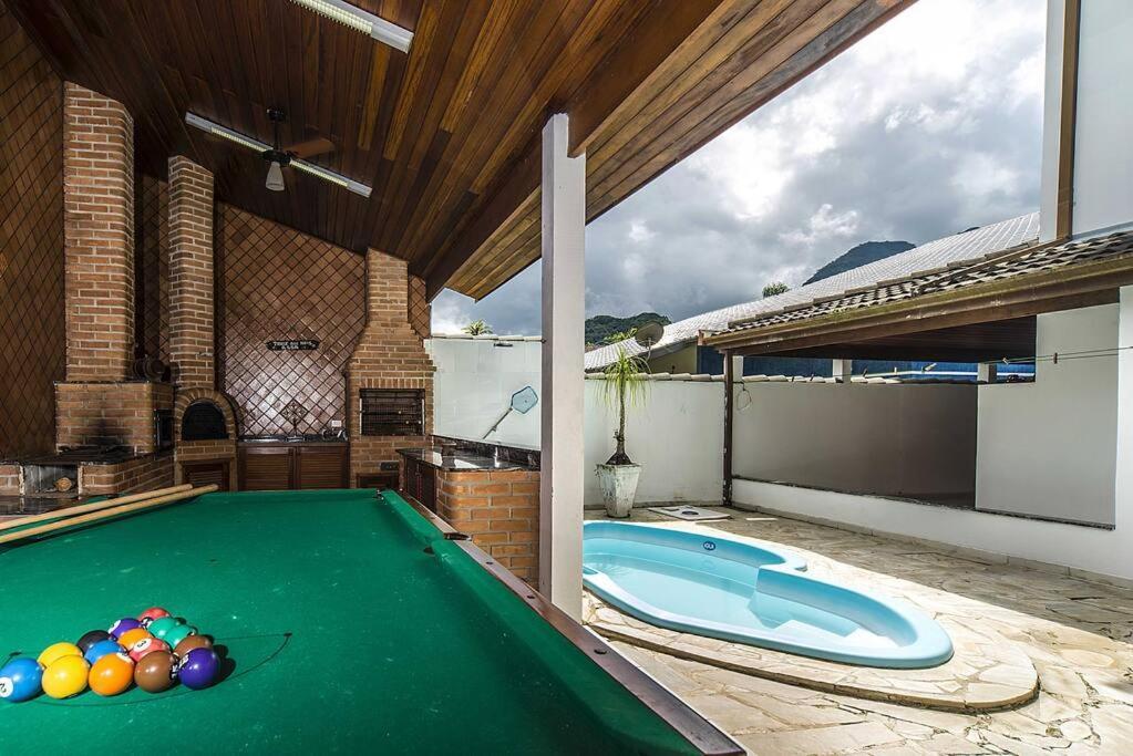 Casa Confortavel E Ampla Com Piscina E Bilhar! Ubatuba